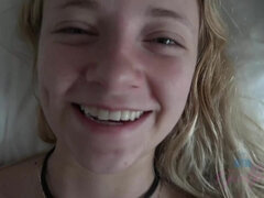 Rumpa, Stor stjärt, Blondin, Söt, Pov, Fitta, Tonåring, Tuttar