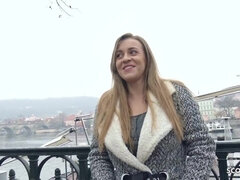 Grosse titten, Blondine, Spermaladung, Deutsch, Hardcore