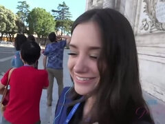 Amatööri, Ruskeahiuksinen, Fetissi, Lävistys, Ajeltu, Laiha, Tatuointi, Tissit