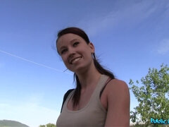 Amatør, Rumpe, Kukk suging, Runke, Penger, Utendørs, Synsvinkel, Offentlig