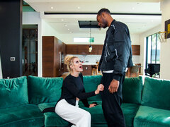 Rubia, Sexo duro, Interracial, Madres para coger