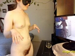 아마추어, 아메리카인, 큰 엉덩이, 연예인, 부엌, 나체, 빨간 머리, 젖가슴