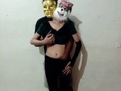 18 años, Anal, Tía, Universidad, Cornudo, Primera ves, Indio, Trio