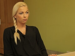 18, Blondynka, Obciąganie, Styl na pieska, Hd, Pieniądze, Nastolatki