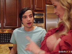 Blondin, Hemmafru, Kök, Milf, Fitta, Spansk