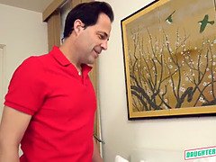 엉덩이, 미인, 금발의, 오랄섹스, 하드코어, Hd, 랑제리, 청소년