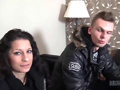 Oudere vrouw, Man die toekijkt, Tsjechisch, Europees, Handbeurt, Hd, Moeder die ik wil neuken, Geld