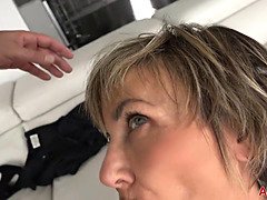 55yo Cougar Anal Busty Mature Slut Sucking