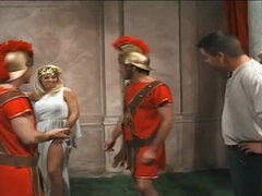 Anal, Stora tuttar, Blondin, Avsugning, Långt ner i halsen, Snopp, Retro, Trekant