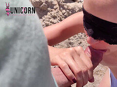 Pláž, Veľké péro, Vonku, Na verejnosti, Rimjob