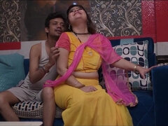 Step Sister Caught Him While Watching Porn! Indian Taboo Sex - Hindi Video - Handjob