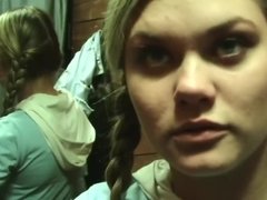 Blondína, Kuřba, Partneri, Masturbácia, Fajka  sanie