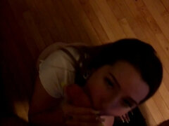 Avsugning, Brunett, Snopp, Fransk, Hd