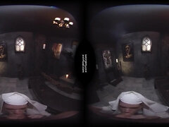 Damned Nun - Virtual reality porn video