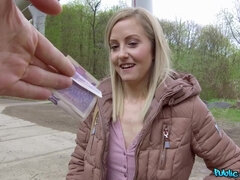 Nana, Blonde, Sucer une bite, Mignonne, Tchèque, Hard, De plein air, Réalité