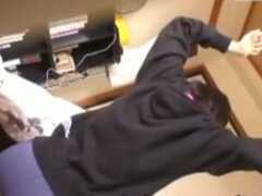 Brunette, Hd, Alene, Tenåring, Pupper, Leker