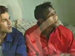 Bebê, Pauzão, Loiroa, Dupla penetração, Interracial, Sexo grupal a três, Vintage