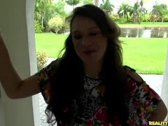 素人, お尻, デカパイ, ブロンド, フェラチオ, 現実, ラフ, ガリガリ