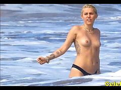 super-naughty Mega celebrity Miley Cyrus nude Selection