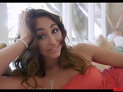 Μελαχροινή, Ηδ, Ώριμη γυναίκα, Μαμά, Μουνί, Φωνάζοντας, Μητριά, Βυζιά