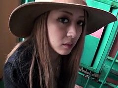 Amatör, Asiatisk, Baben, Brunett, Japansk, Suger, Tonåring