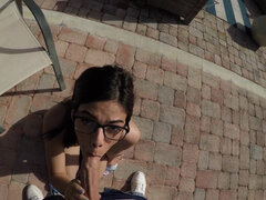 Πίπα, Μελαχροινή, Μαλακία, Σκληρό, Γλείψιμο, Πισίνα, Μουνί, Ξυρισμένη