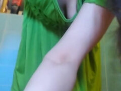 Enthousiasteling, Bruinharig, Jurk, Fetisj, Harig, Hd, Pissen, Kut duiken