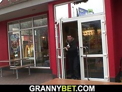 Stor stjärt, Stora tuttar, Tjeckisk, Morfar farfar, Granny, Mogen, Verklighet, Tuttar