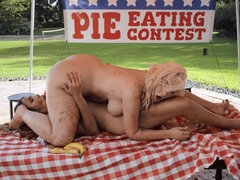 Lesbické, Výprask, Masturbácia, Vonku, Pička, Teenka